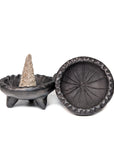 Oaxacan Barro Negro Pottery Mini Copalero Incense Burner