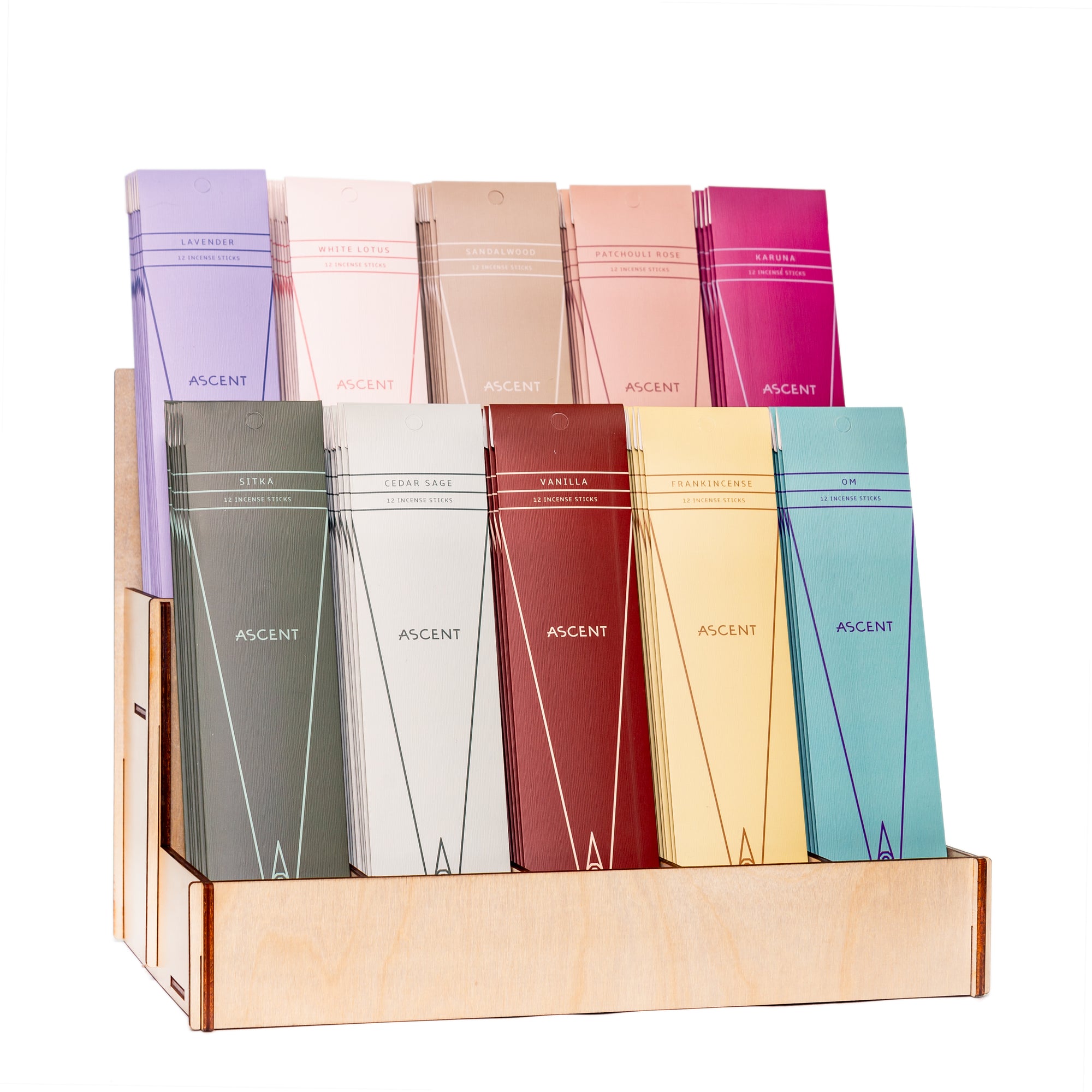 Ascent – Sustainable Incense Display Package