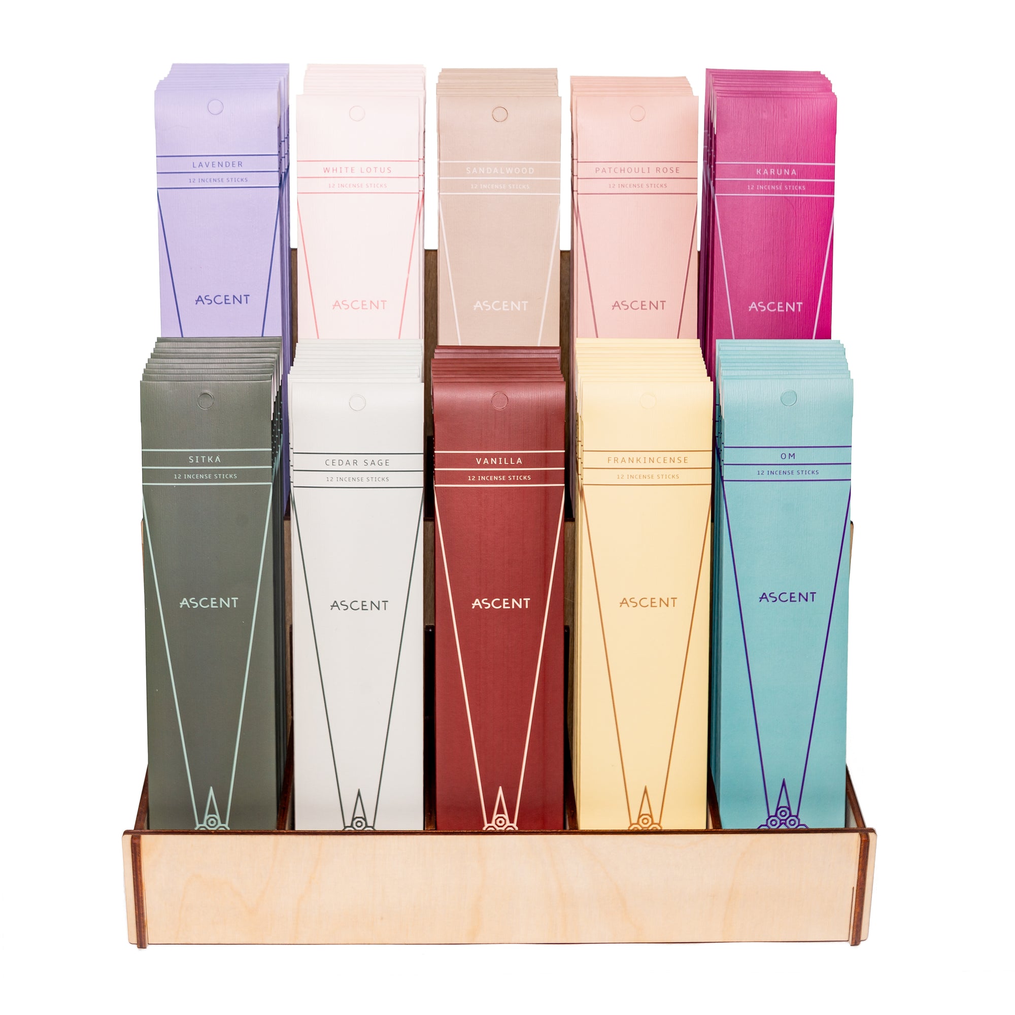 Ascent – Sustainable Incense Display Package