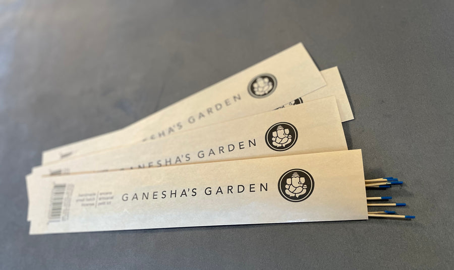 Ganesha's Garden Stick Incense Bags -100