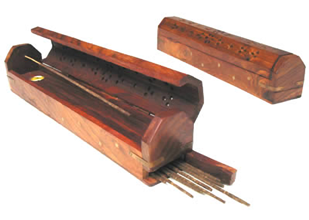 Wooden Incense Burner Box - FairTrade