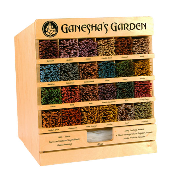 Ganesha's Garden Incense Display Package